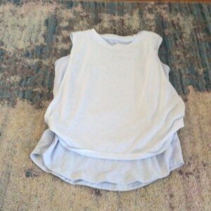 Athleta Kids baby blue Tank Top